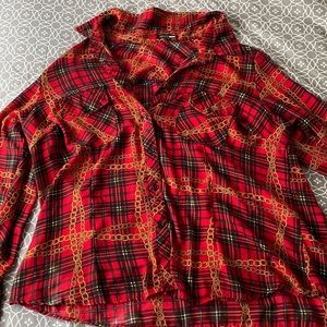 FashionNova 2x Chain Shirt